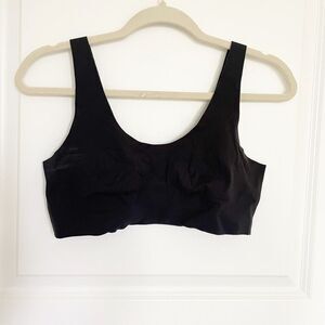 Knix pull on bra medium black